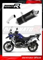 exhaust muffler DOMINATOR P7 BLACK fits to BMW R1200GS Adventure 2008  2009 3