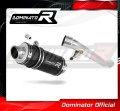 exhaust muffler DOMINATOR GP1 BLACK fits the motorcycle Suzuki GSF 650 BANDIT N / S 2005   2006 4