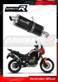 DOMINATOR P7 FEKETE kipufogó hangtompító Honda CRF 1000L Africa Twin 2016 - 2019 motorkerékpárhoz 3