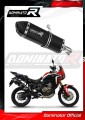 DOMINATOR HP7 FEKETE kipufogó dob Honda CRF 1000L Africa Twin 2016 - 2019 motorkerékpárhoz 3