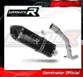 exhaust muffler DOMINATOR HP7 BLACK fits the motorcycle Triumph Tiger 1050 2006   2012 4