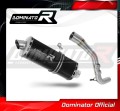 exhaust muffler DOMINATOR P7 BLACK fits the motorcycle Triumph Tiger 1050 2006   2012 4