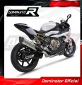 komplett DOMINATOR Full System titán HP6 kipufogórendszer dobbal, amely illeszkedik a BMW S1000RR 2019 - 2026 motorkerékpárhoz 3
