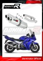 exhaust muffler DOMINATOR oval fits the motorcycle Yamaha FJR 1300 2001   2005