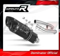 DOMINATOR HP1 FEKETE kipufogó dob Yamaha FJR 1300 2001 - 2005 motorkerékpárhoz 2