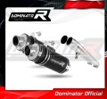 exhaust muffler DOMINATOR GP1 BLACK fits the motorcycle Honda CB 1100 X11  2
