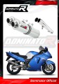 exhaust muffler DOMINATOR ROUND fits the motorcycle Honda CBR 1100 XX 1996   2006