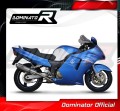 exhaust muffler DOMINATOR ROUND fits the motorcycle Honda CBR 1100 XX 1996   2006 4
