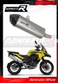 exhaust muffler DOMINATOR titanium HP7 fits the motorcycle Benelli TRK 502 X 2022   2023