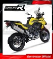 exhaust muffler DOMINATOR titanium HP7 fits the motorcycle Benelli TRK 502 X 2022   2023 4