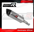 exhaust muffler DOMINATOR HP8 fits the motorcycle Yamaha YZF R3 2019   2024 2