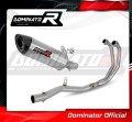 komplett kipufogórendszer DOMINATOR Full System HP8 dobbal a Yamaha YZF-R3 2019 - 2024 motorkerékpárhoz 2