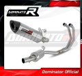 complete exhaust system with muffler DOMINATOR Full System HP8 fits the motorcycle Yamaha YZF R3 2019   2024 2