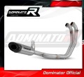 complete exhaust system with muffler DOMINATOR Full System titanium HP8 fits the motorcycle Aprilia RS 660 2020   2024 2