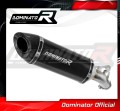 exhaust muffler DOMINATOR HP8 BLACK fits the motorcycle Suzuki GSX S 1000 / 1000 GT / 950 2021   2024 2