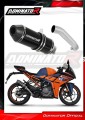 exhaust muffler DOMINATOR HP3 BLACK fits the motorcycle KTM RC 390 2022   2024
