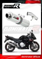 DOMINATOR kerek kipufogó dob Suzuki GSXF 650 2007 - 2016 motorkerékpárhoz