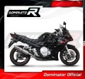 DOMINATOR kerek kipufogó dob Suzuki GSXF 650 2007 - 2016 motorkerékpárhoz 4
