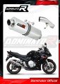 DOMINATOR Ovális kipufogó dob Suzuki GSXF 650 2007 - 2016 motorkerékpárhoz