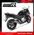 DOMINATOR GP1 kipufogó dob Suzuki GSXF 650 2007 - 2016 motorkerékpárhoz 3