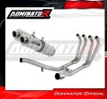 complete exhaust system with muffler DOMINATOR Full System ROUND fits the motorcycle Yamaha XJ 900 Diversion 1994   2003 2