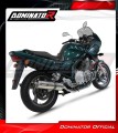 complete exhaust system with muffler DOMINATOR Full System ROUND fits the motorcycle Yamaha XJ 900 Diversion 1994   2003 3