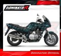complete exhaust system with muffler DOMINATOR Full System oval fits the motorcycle Yamaha XJ 900 Diversion 1994   2003 4