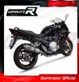 complete exhaust system with muffler DOMINATOR Full System HP1 fits the motorcycle Suzuki GSX 1250 FA 2010   2016 3