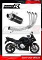 complete exhaust system with muffler DOMINATOR Full System GP1 BLACK fits the motorcycle Suzuki GSX 1250 FA 2010   2016
