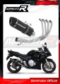 complete exhaust system with muffler DOMINATOR Full System HP1 BLACK fits the motorcycle Suzuki GSX 1250 FA 2010   2016