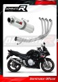 komplett kipufogórendszer DOMINATOR Full System kerek dobbal, amely illeszkedik a Suzuki GSXF 650 2007 - 2016 motorkerékpárhoz