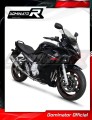 komplett kipufogórendszer DOMINATOR Full System kerek dobbal, amely illeszkedik a Suzuki GSXF 650 2007 - 2016 motorkerékpárhoz 5