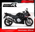 complete exhaust system with muffler DOMINATOR Full System HP1 fits the motorcycle Suzuki GSXF 650 2007   2016 4