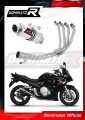 kompletny układ wydechowy z tłumikiem DOMINATOR Full System GP1 pasujący do motocykla Suzuki GSXF 650 2007 - 2016