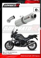 DOMINATOR homologált kerek kipufogó dob BMW R1200R 2010 - 2014 motorkerékpárhoz