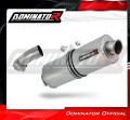 exhaust muffler DOMINATOR oval fits the motorcycle BMW R1200R 2010   2014 2