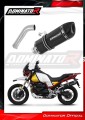 DOMINATOR HP1 FEKETE kipufogó dob Moto Guzzi V85 TT 2019 - 2020 motorkerékpárhoz