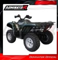 DOMINATOR P7 FEKETE kipufogó dob Yamaha YFM 700 GRIZZLY 2007 - 2015 motorkerékpárhoz 3