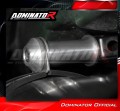 exhaust muffler DOMINATOR P7 BLACK fits the motorcycle Yamaha YFM 700 GRIZZLY 2007   2015 7