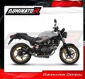 complete exhaust system with muffler DOMINATOR Full System GP BLACK fits the motorcycle Honda VTR 250 2009   2015 4