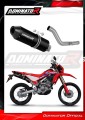 DOMINATOR MX2 FEKETE kipufogó dob Honda CRF 300L / Rally 2021 - 2023 motorkerékpárhoz