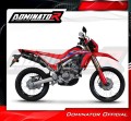 exhaust muffler DOMINATOR MX2 BLACK fits the motorcycle Honda CRF 300L / Rally 2021   2023 4