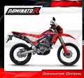 teljes kipufogórendszer DOMINATOR Full System MX2 FEKETE dobbal a Honda CRF 300L / Rally 2021 - 2023 motorkerékpárhoz 4
