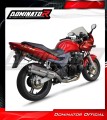exhaust muffler DOMINATOR oval fits the motorcycle Kawasaki ZR7 / ZR7S 1999   2004 2