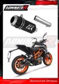 exhaust muffler DOMINATOR GP BLACK fits the motorcycle KTM 390 Duke 2021   2023