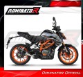 exhaust muffler DOMINATOR HP3 BLACK fits the motorcycle KTM 390 Duke 2021   2023 4