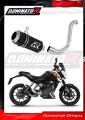 exhaust muffler DOMINATOR GP BLACK fits the motorcycle KTM 125 Duke 2012   2016