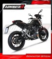 exhaust muffler DOMINATOR GP BLACK fits the motorcycle KTM 125 Duke 2012   2016 3