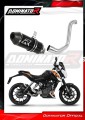 exhaust muffler DOMINATOR HP3 BLACK fits the motorcycle KTM 125 Duke 2012   2016