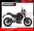 exhaust muffler DOMINATOR HP3 BLACK fits the motorcycle KTM 125 Duke 2012   2016 4